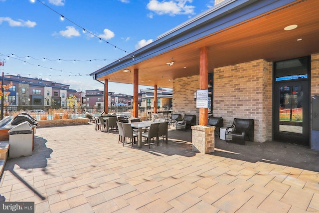 3234 Royal Fern Pl, Rockville, MD 20852 - view of patio featuring outdoor dining area