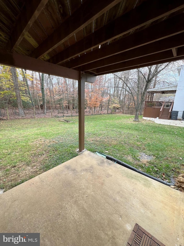 view of patio / terrace