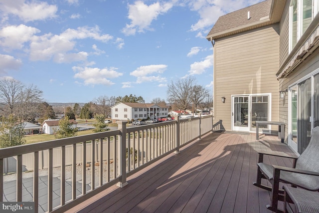 view of deck