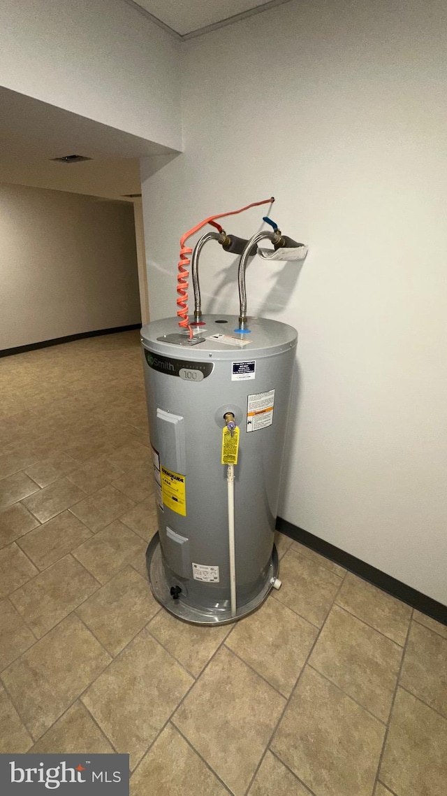 utilities featuring water heater