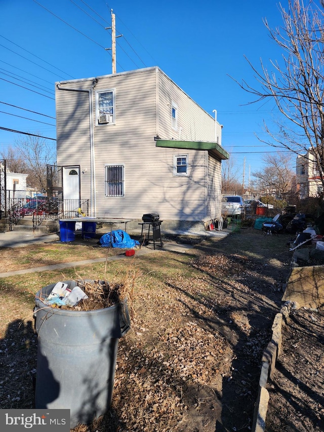 view of property exterior