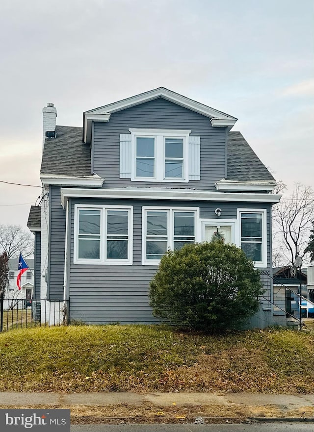 view of side of property