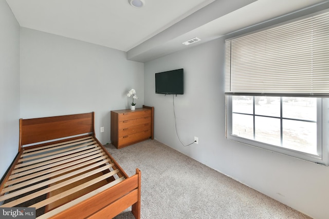 bedroom with carpet floors