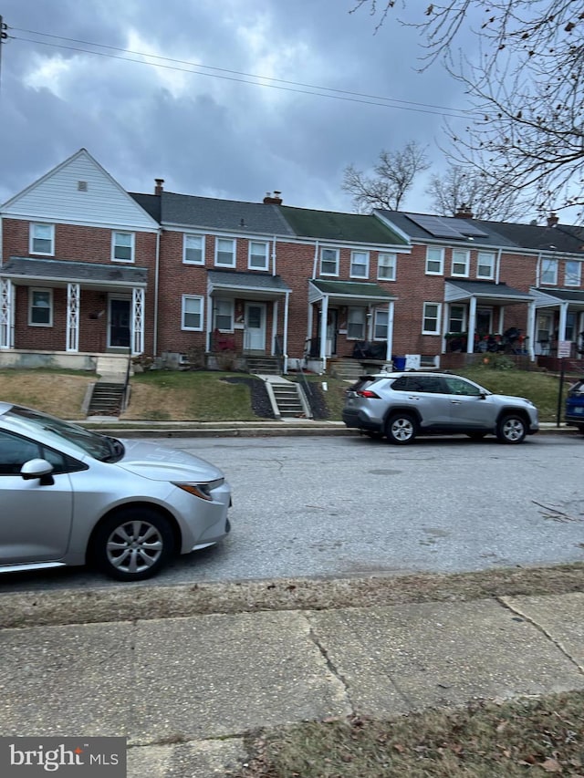 view of townhome / multi-family property