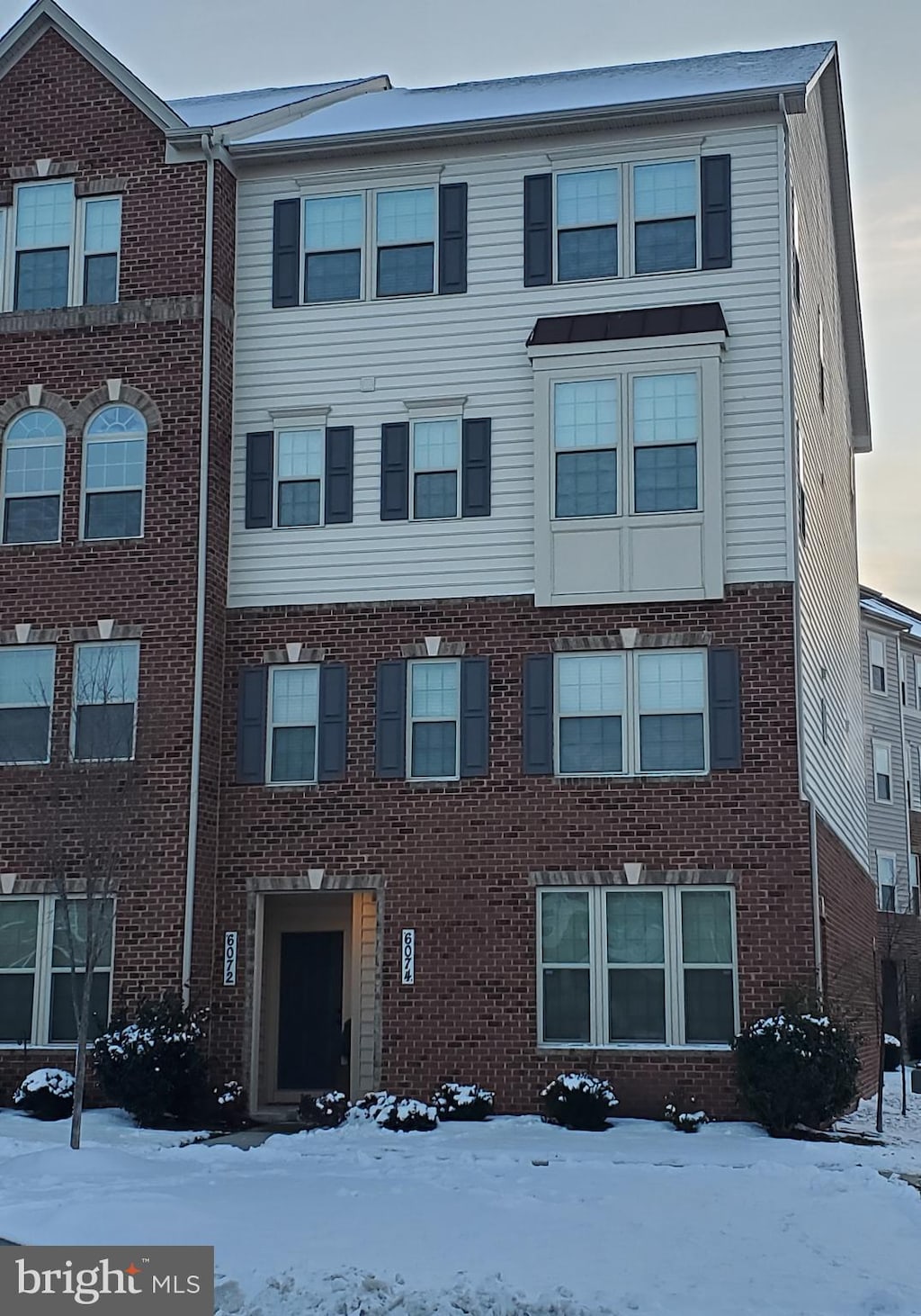 view of townhome / multi-family property