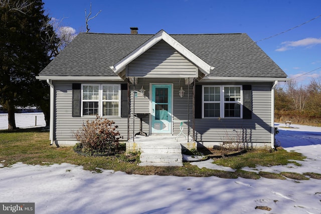 view of bungalow