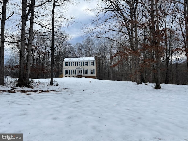 view of front facade