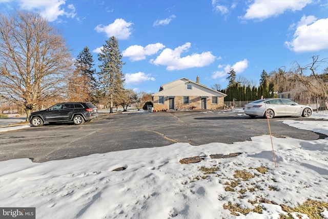 view of vehicle parking