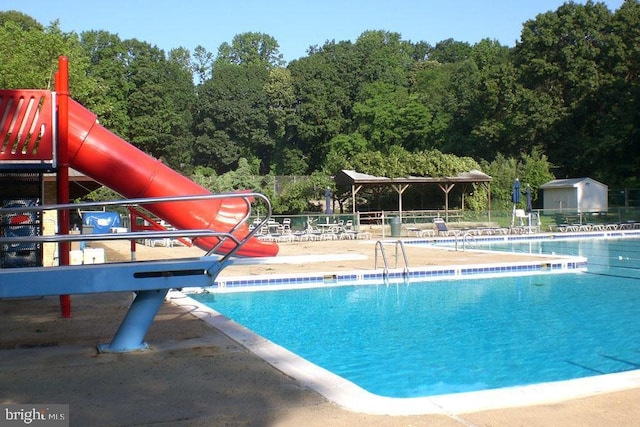 view of swimming pool