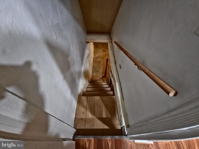 view of stairs