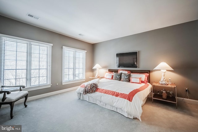 bedroom featuring carpet floors