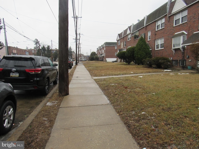 view of street