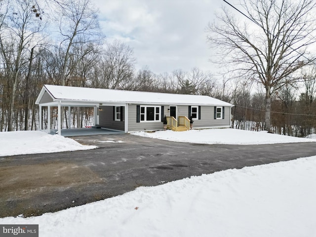 view of front of house