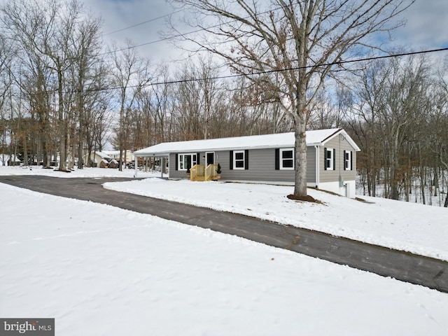 view of front of house