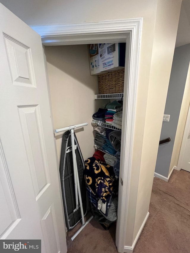 view of closet