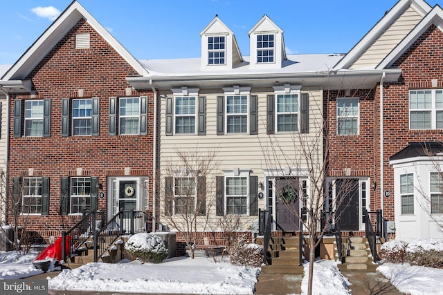 view of townhome / multi-family property