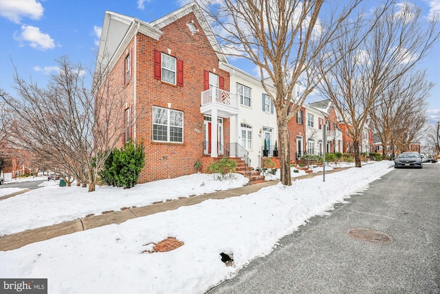 view of townhome / multi-family property