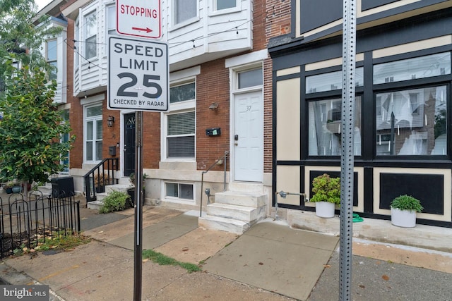 view of property entrance