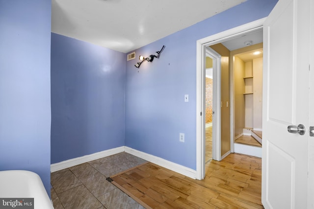 dining room with light wood-type flooring