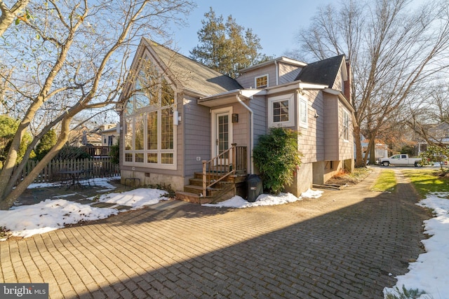 view of front of house