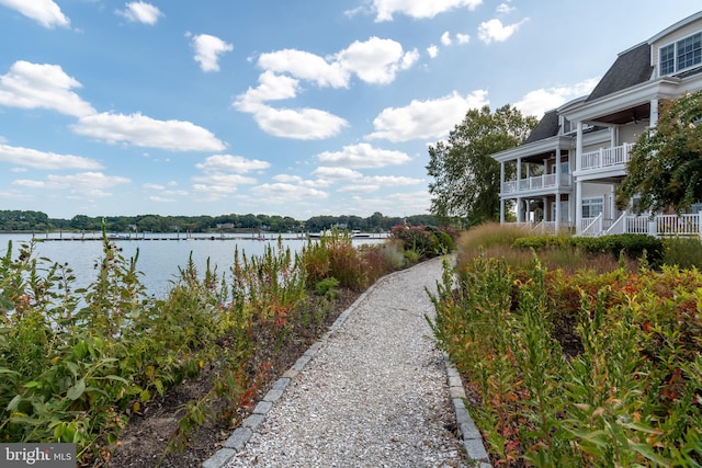 property view of water