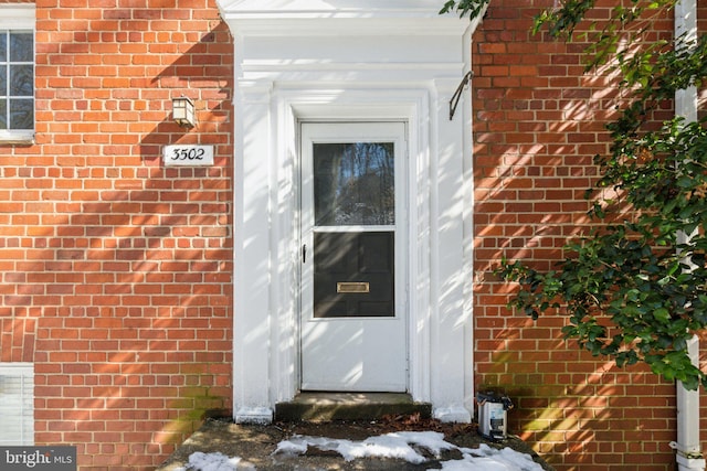 view of property entrance