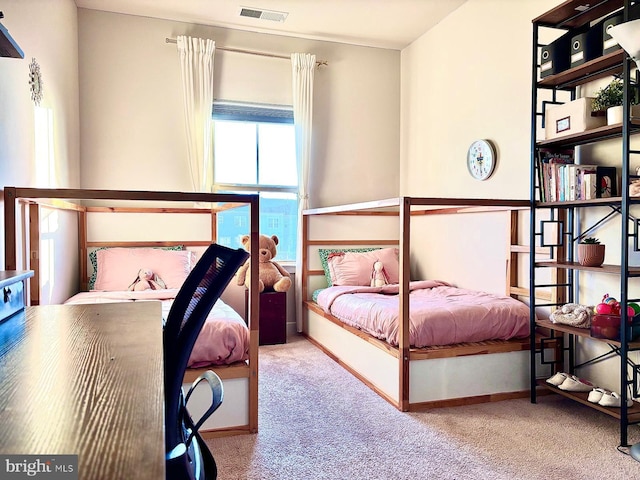 bedroom featuring carpet floors