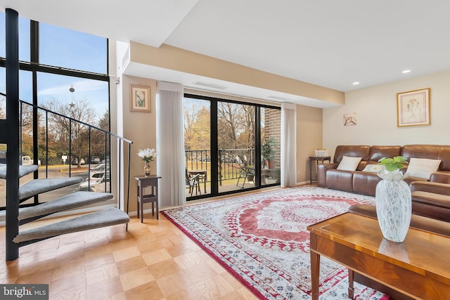 view of living room