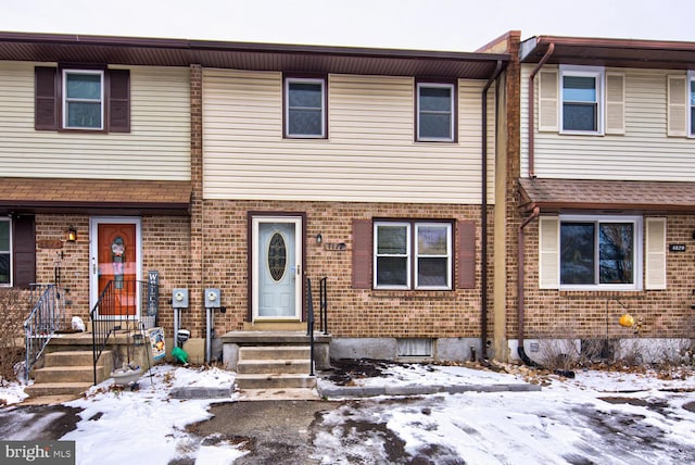 view of townhome / multi-family property