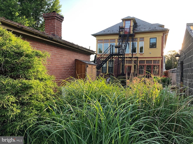 view of back of house