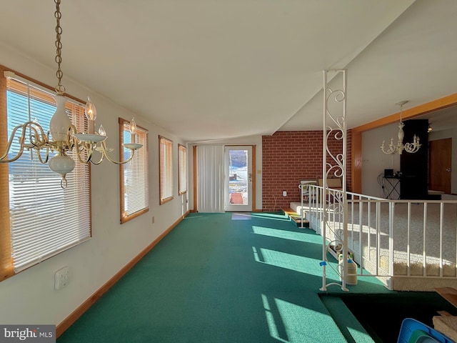 2140 Hyndman Rd, Hyndman, PA 15545 - sunroom with a chandelier