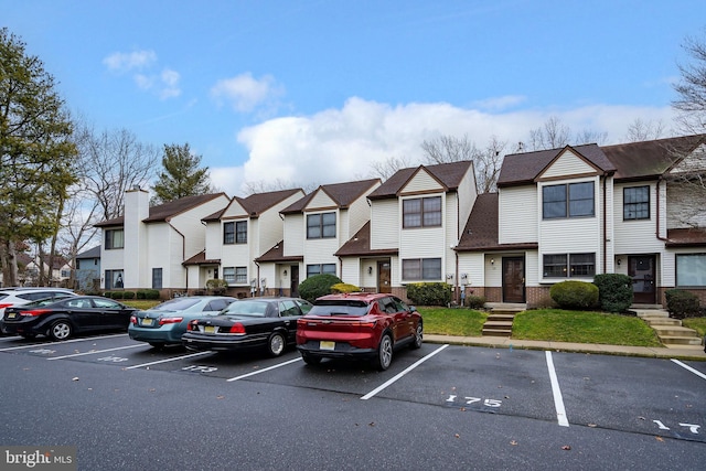 view of vehicle parking