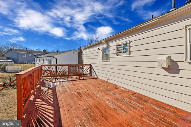 view of deck