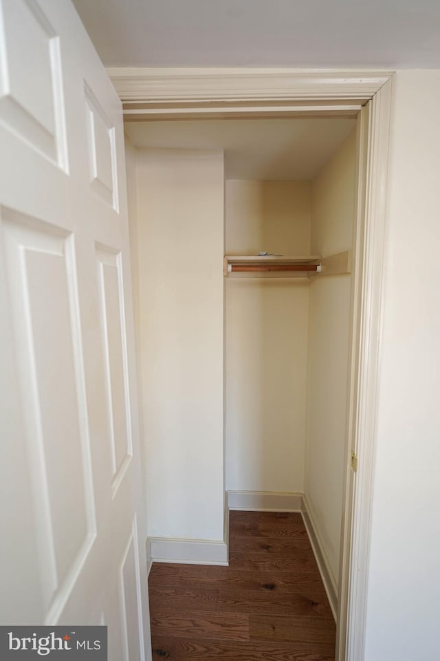 view of closet