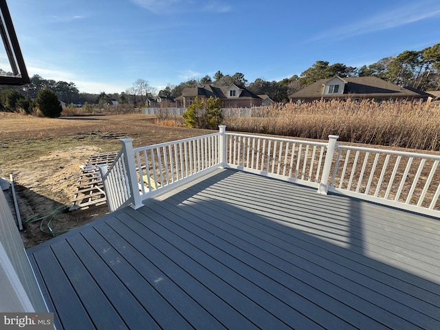 view of deck