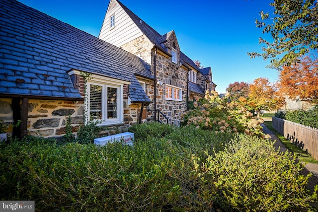 view of rear view of house