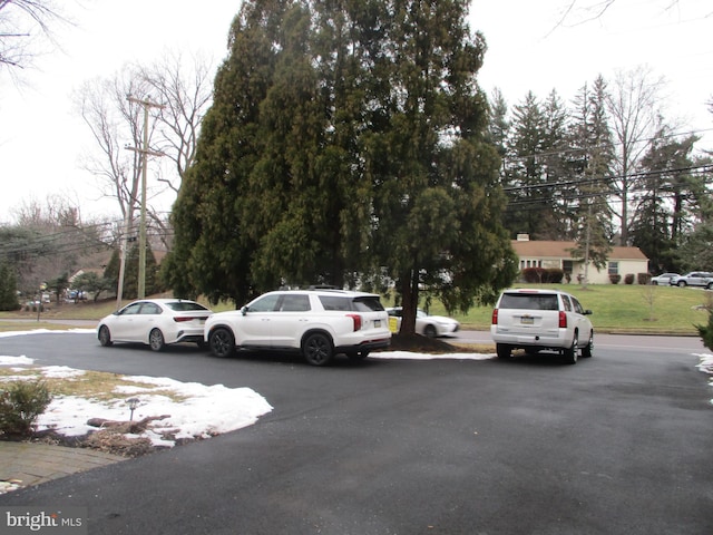 view of car parking