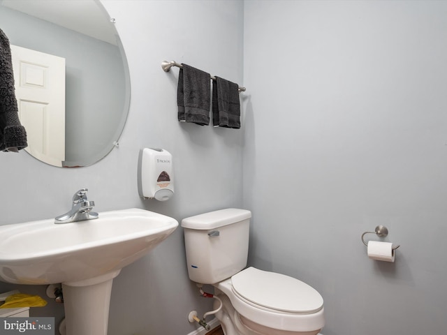 bathroom with toilet