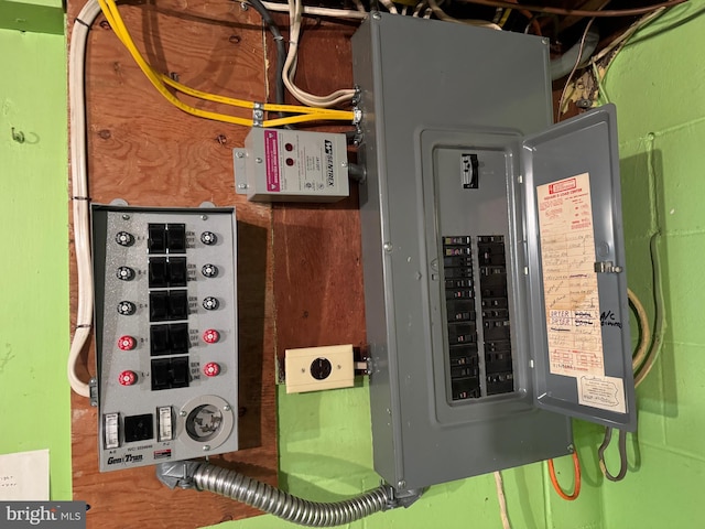 utilities with electric panel