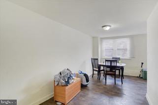 view of dining area