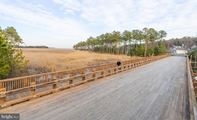 view of deck