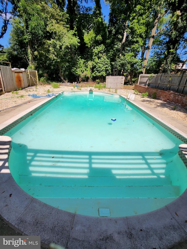 view of swimming pool