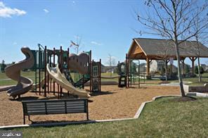 view of jungle gym