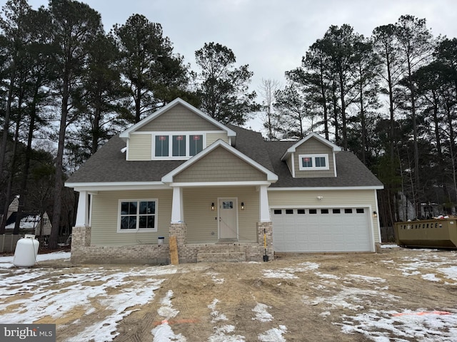 view of craftsman house