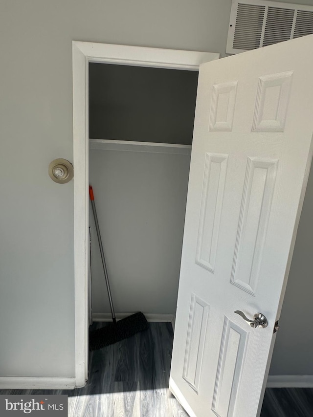 view of closet