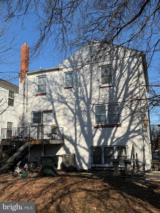 view of rear view of house