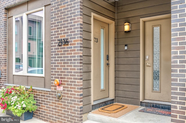 view of property entrance