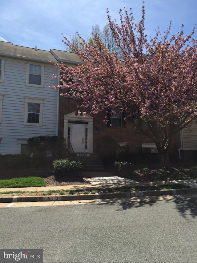 view of townhome / multi-family property