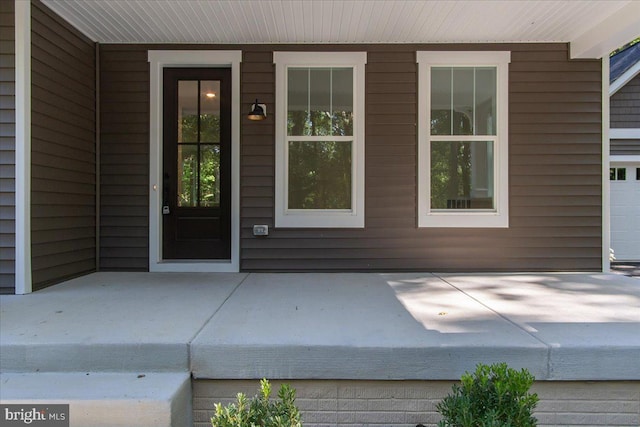 view of entrance to property