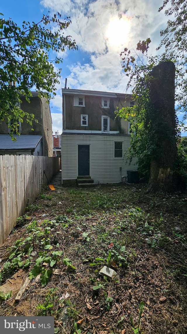 view of back of house